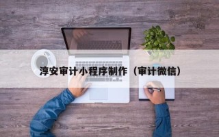 茌平淳安审计小程序制作（审计微信）